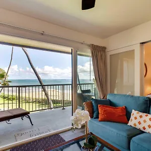 Waipouli Beachfront With Balcony And Ocean Views Apartment